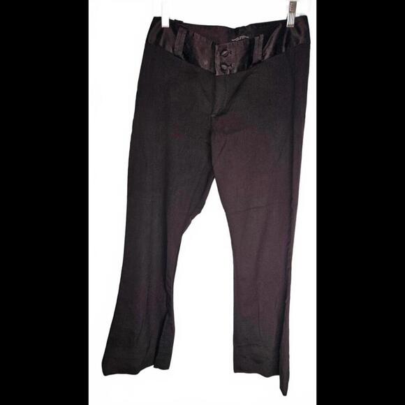 Banana Republic Martin Fit Formal Lightweight Wool Pants Black Size 6 - Picture 10 of 10